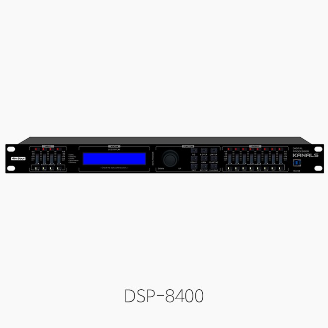 카날스 DSP-8400 시그널 프로세서/ 8IN 4OUT