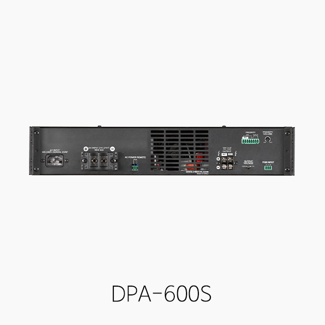 [인터엠] DPA-600S, 디지털 PA앰프/ 정격출력 600W*1채널