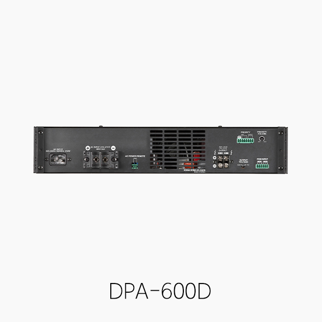 [인터엠] DPA-600D, 디지털 PA앰프/ 정격출력 600W*2채널