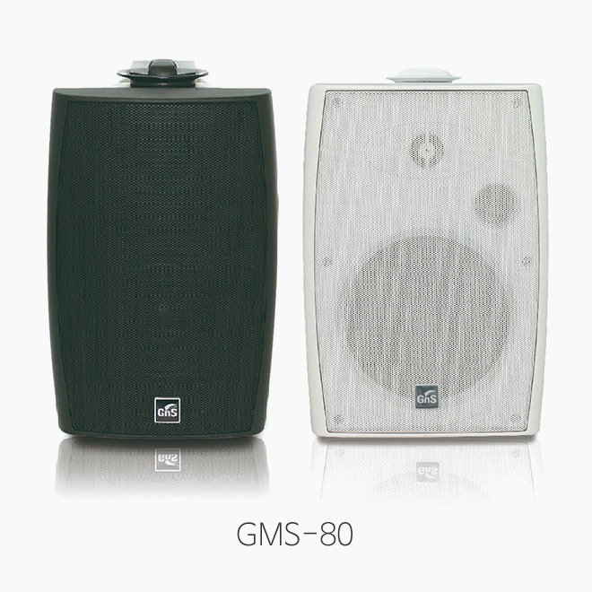 [GNS] GMS-80 매장용 벽걸이 스피커/ 8인치 우퍼