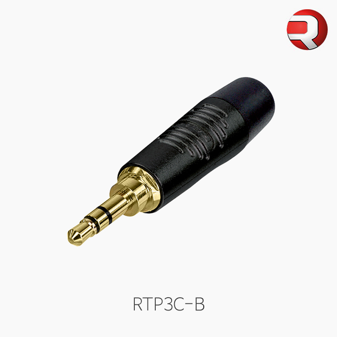 [REAN] RTP3C-B 리안 3.5 스테레오 TRS 커넥터/ 블랙